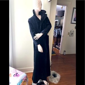 VINTAGE Shannon Rogers Velvet Coat